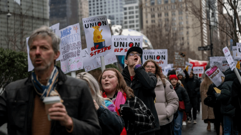 Conde Nast Employees Protest Against Unjust&nbsp;Layoffs